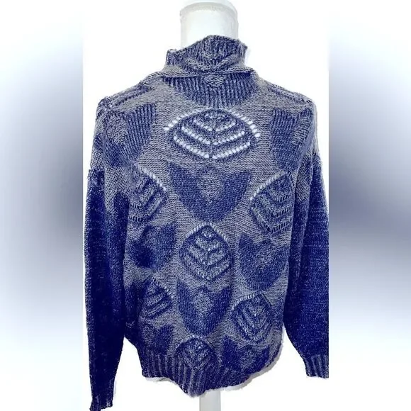 Folk by Hansel from Basel (Anthropologie) mohair blend mock turtle sweater, S. - Picture 4 of 8